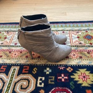 Guess Suede High Heel Booties